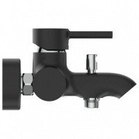 Ideal Standard Ceraline BC199U4 Настенный смеситель для ванны (матовый черный | хром)
