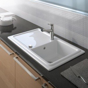 Duravit Cassia 7513860000 Мойка для кухни 86*51 см (белый)