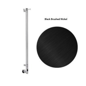 Margaroli Arcobaleno 616/X/S Switch Black Brushed nickel+Hanger Полотенцесушитель электрический 910 мм (черный шлифованный никель)