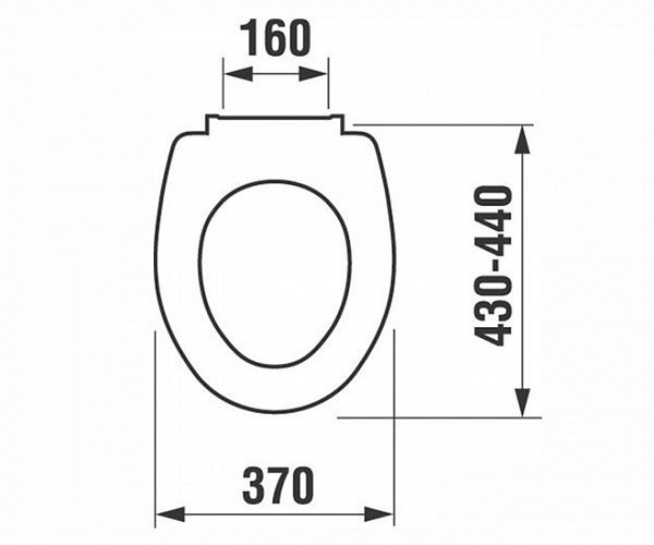 Сидение для унитаза 9153.5 Jika Vega, купить в интернет-магазине ...