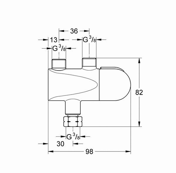 GROHE Grohtherm Micro 34023000 Термостат смеситель, в магазине ...
