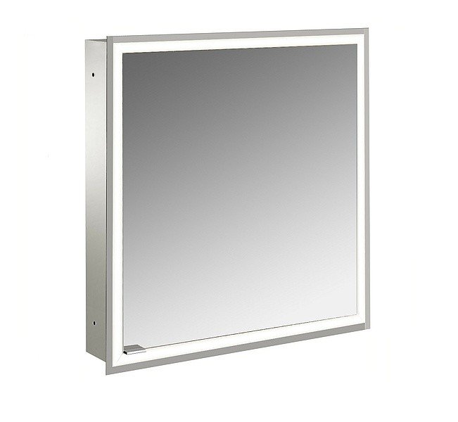 Emco Prime 9497 061 70 Встраиваемый зеркальный шкаф с подсветкой 600*700 мм