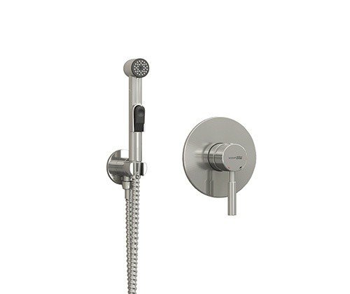 WasserKRAFT Wern A04200 Гигиенический душ - комплект со смесителем (никель)