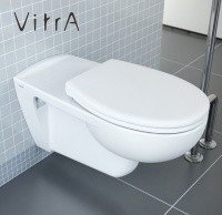 Vitra Conforma 5810B003-6234 Подвесной унитаз для инвалидов 70*35 см | Rim-Ex Безободковый (белый)