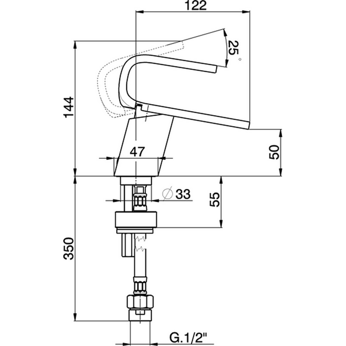 Cisal Kawa KA00055041 Смеситель для биде, купить в интернет-магазине ...