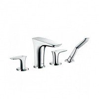 Hansgrohe PuraVida 15446000 - Смеситель на борт ванны (хром)