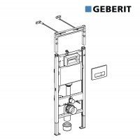 GEBERIT Duofix 458.125.21.1 - Система инсталляции для подвесного унитаза | смывной бачок Delta 12