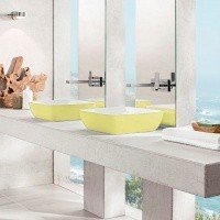 Villeroy Boch Artis 417258BCT3 Раковина накладная для ванной комнаты 58х38 см (цвет macaroon).