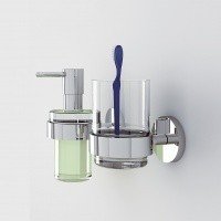 GROHE Essentials 40369001 - Универсальный держатель для: мыльницы, стакана, дозатора жидкого мыла (хром)