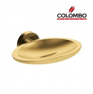Colombo Design PLUS W4901.OM - Металлическая мыльница | настенная (золото шлифованное)