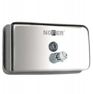 NOFER Inox 03002.B Дозатор для жидкого мыла (глянцевая нержавеющая сталь)
