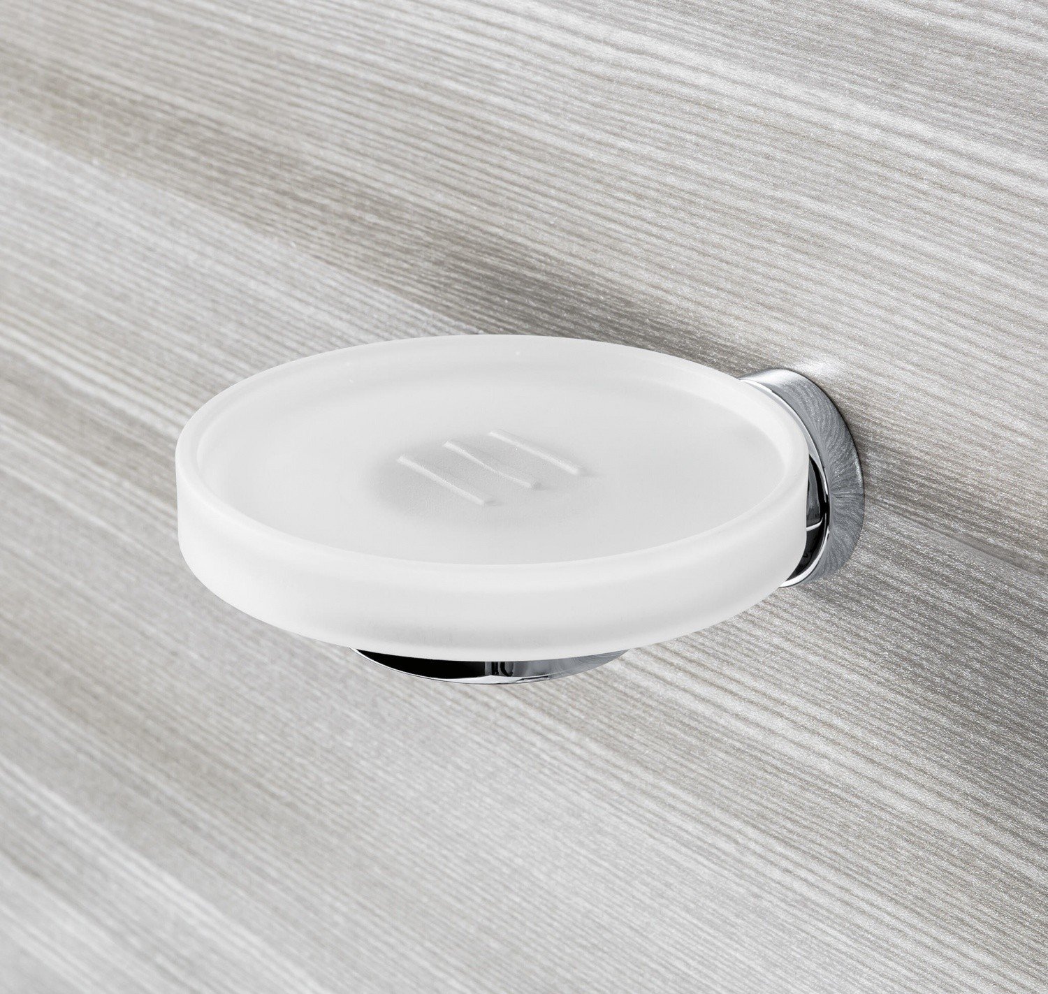 Colombo Design Nordic B5201 - Мыльница настенная (хром - стекло матовое)