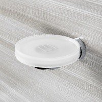 Colombo Design Nordic B5201 - Мыльница настенная (хром - стекло матовое)