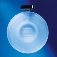 Colombo Design Nordic B5201 - Мыльница настенная (хром - стекло матовое)