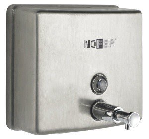NOFER Inox 03004.S Дозатор для жидкого мыла (матовая нержавеющая сталь)