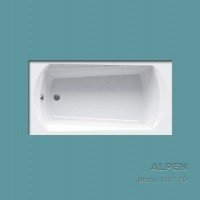 ALPEN Diana AVP0041  акриловая ванна на 140 см, прямоугольной формы, объем 170 литров