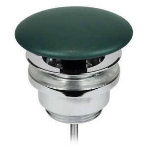 AeT A037VX143 Выпуск для раковины без перелива | Донный клапан (зелёный матовый)
