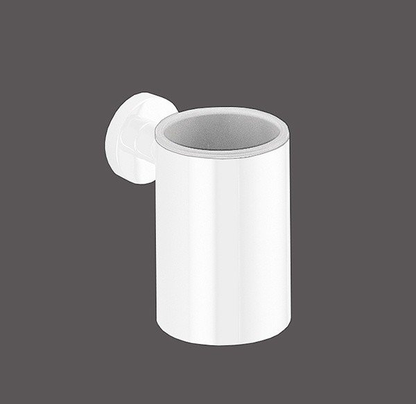 Colombo Design PLUS W4902.BM - Настенный стакан для зубных щеток (цвет: белый матовый)