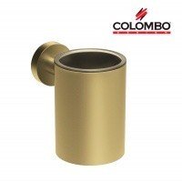 Colombo Design PLUS W4902.OM - Настенный стакан для зубных щеток (золото шлифованное)