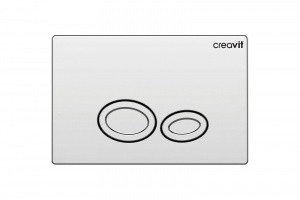 Creavit Drop GP2004.00 Накладная панель смыва для унитаза (хром)