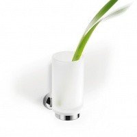 Colombo Design Nordic B5202 - Стакан для зубных щеток | настенный (хром - стекло матовое)