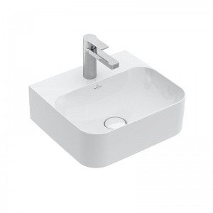 Villeroy Boch Finion 43644CR1 Раковина для ванной комнаты 43х39 см (alpin white ceramicplus)
