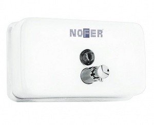 NOFER Inox 03002.W Дозатор для жидкого мыла (белый)