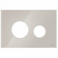 TECE Loop 9240617 Лицевая накладка для панели смыва Modular (стекло светло-бежевое)