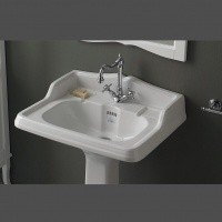 SIMAS Arcade AR824*1 - Раковина для ванной комнаты 68 см | с одним отверстием для смесителя