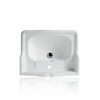 SIMAS Arcade AR824*1 - Раковина для ванной комнаты 68 см | с одним отверстием для смесителя