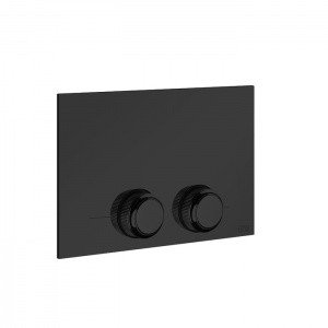 GESSI Venti20 54657.299 Накладная панель смыва для унитаза | для инсталляций Tece (черный матовый)