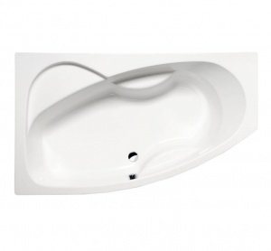 Акриловая ванна ALPEN Mamba 170 R 77111, цвет - euro white (европейский белый)