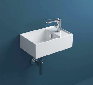 SIMAS Agile AG20 bi*1 Раковина универсальная 400*200 мм (белый глянцевый)