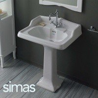 SIMAS Arcade AR805 - Пьедестал для раковины (белый глянцевый)