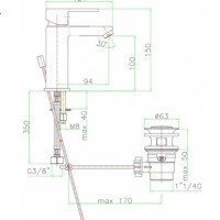 FIORE Katana 77CR7530 Смеситель для биде (хром), купить в интернет ...