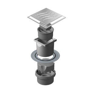 TECE Drainpoint S 3601400 Душевой трап низкий с горизонтальным выпуском ...