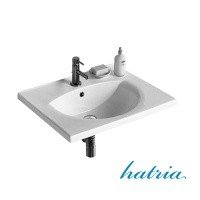 HATRIA Susan Y0HT01 - Раковина для ванной комнаты 65*50 см | универсальная