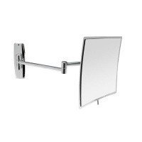 Nofer Reflex 08015.B Зеркало косметическое для ванной комнаты 210*210 мм (хром)