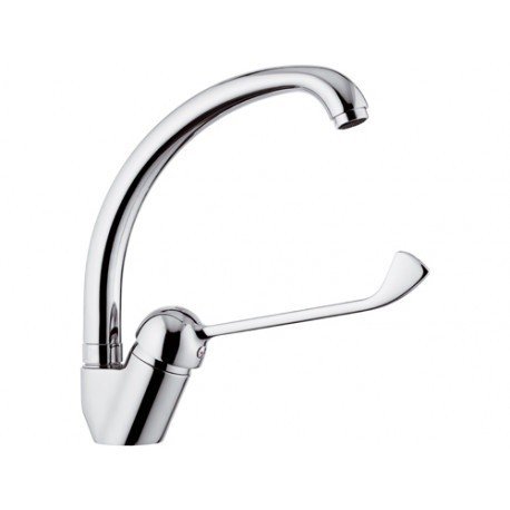 REMER Kiss K42LL Высокий локтевой смеситель для кухни (хром), купить в ...