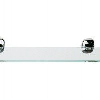 REMER Suite SU20CR Полка для ванной комнаты 500 мм (прозрачное стекло | хром)