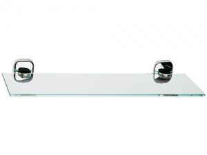 REMER Suite SU20CR Полка для ванной комнаты 500 мм (прозрачное стекло | хром)