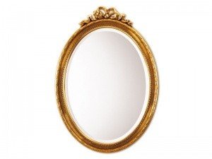 DEKNUDT 0934.122 Mirrors Decora Зеркало в раме Coquette, 50х71 см, рама - синтет. полимер/золото.