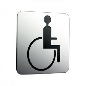 Emco System2 3576 000 03 Дверная табличка «Handicapped»