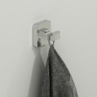 WasserKRAFT Rhin K-8723 Крючок для халата и полотенца (никель)
