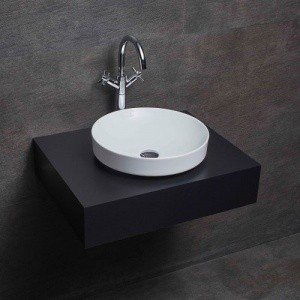 BeWash Alster 86401001 Раковина накладная 40 см (белый глянцевый)