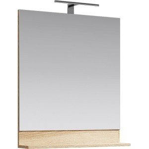 AQWELLA Foster FOS0207DS Зеркало с подсветкой 70*80 см (дуб сонома)