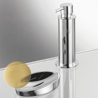 Colombo Design PLUS W4940.NM - Металлическая настольная мыльница (цвет: черный матовый)