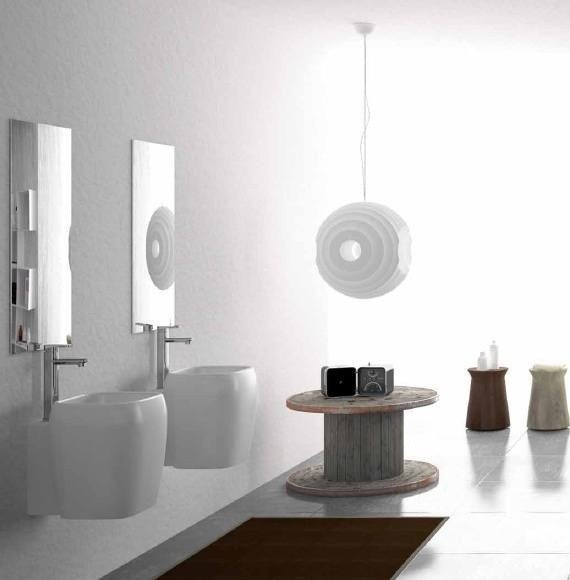 Cielo SHUI SHLASR Раковина навесная на стену 36 см (цвет: черный), в ...