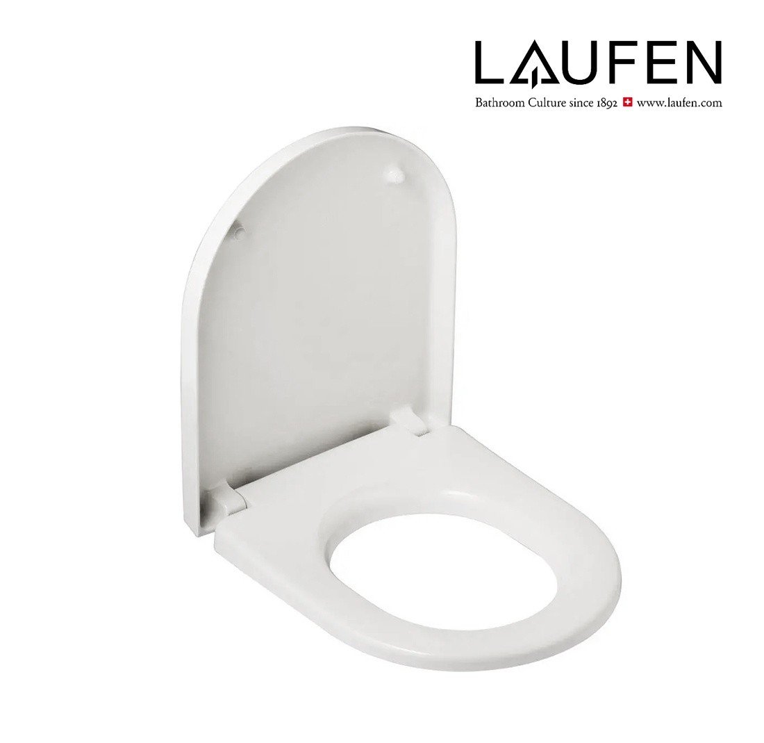 Laufen PRO 8.9195.1.300.000.1 Сидение с крышкой для унитаза Soft Close (белый | хром)