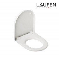 Laufen PRO 8.9195.1.300.000.1 Сидение с крышкой для унитаза Soft Close (белый | хром)